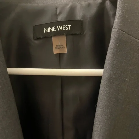 Nine West Gray Blazer - Picture 3 of 4